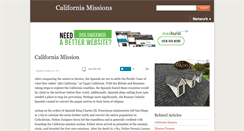 Desktop Screenshot of missioncalifornia.net